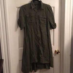 Anthropologie cargo dress